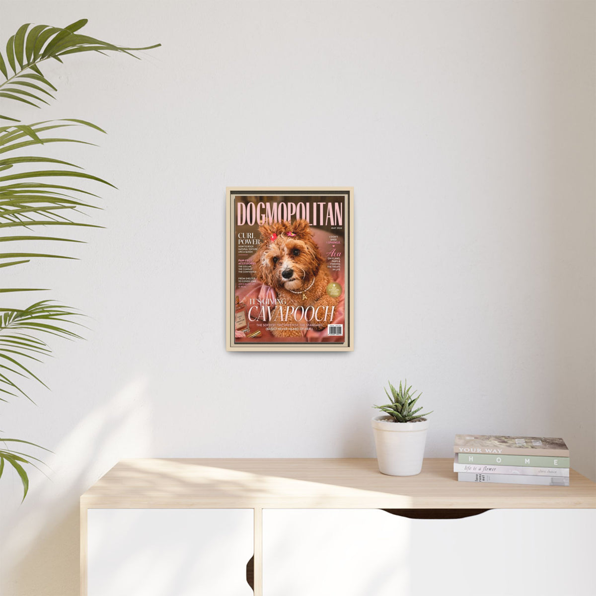Dogmopolitan Custom Pet Framed Canvas