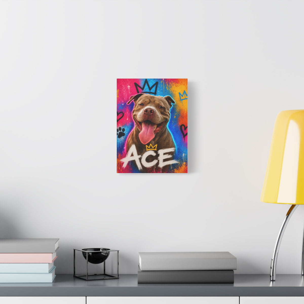 Street Art Custom Pet Canvas