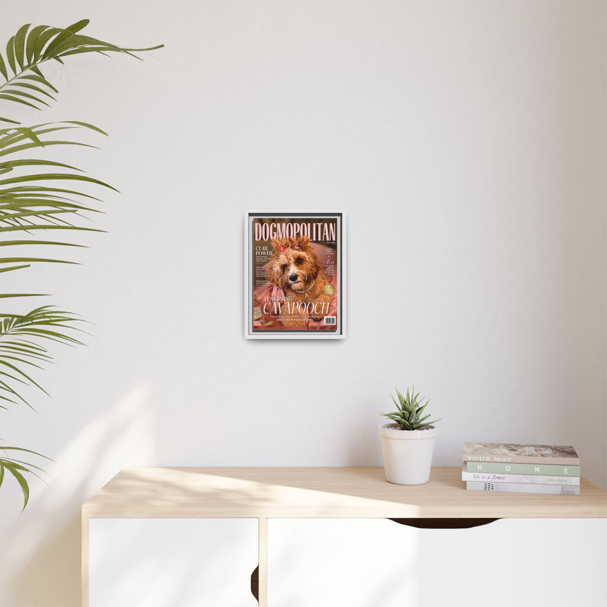 Dogmopolitan Custom Pet Framed Canvas