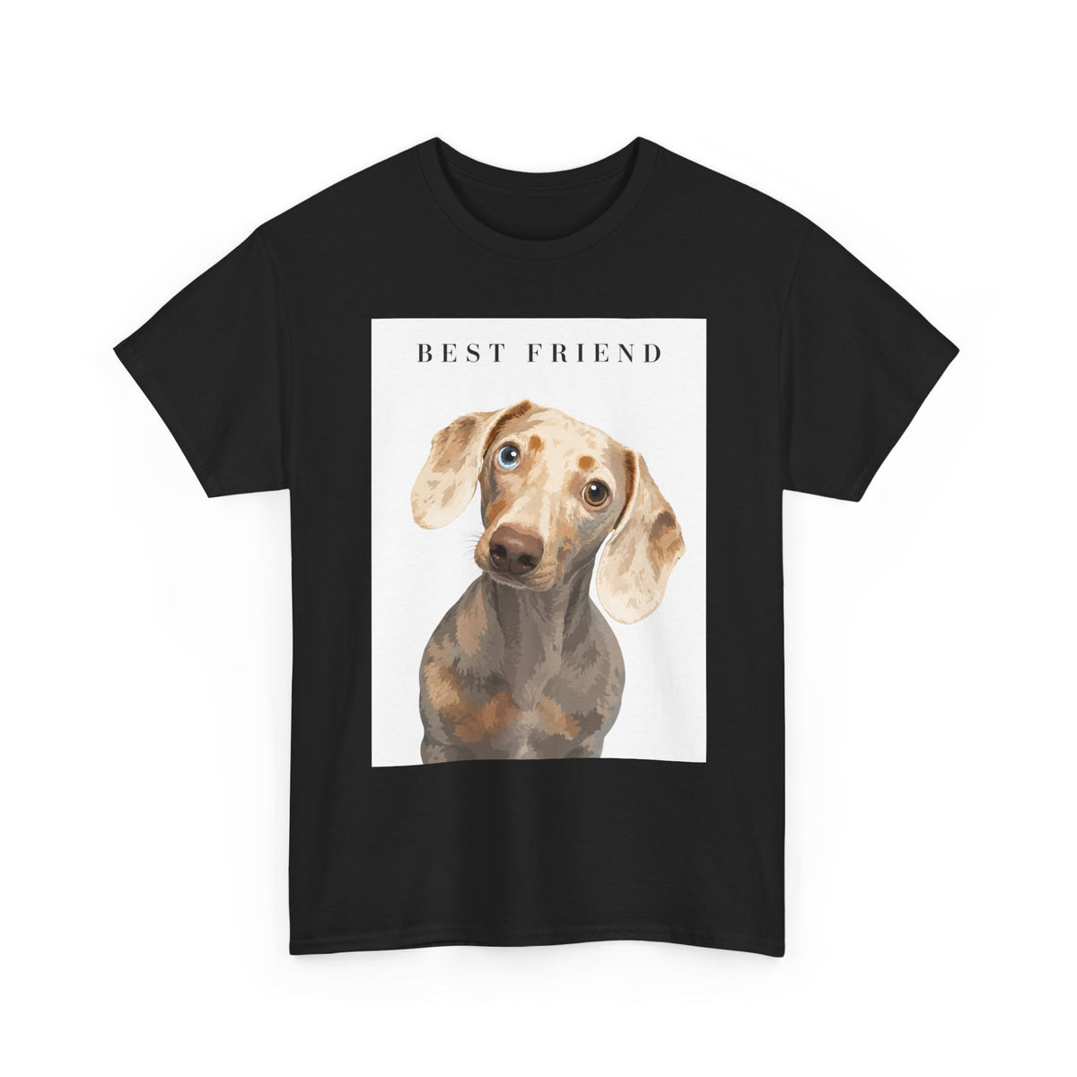 Modern Portrait Custom Pet Tee