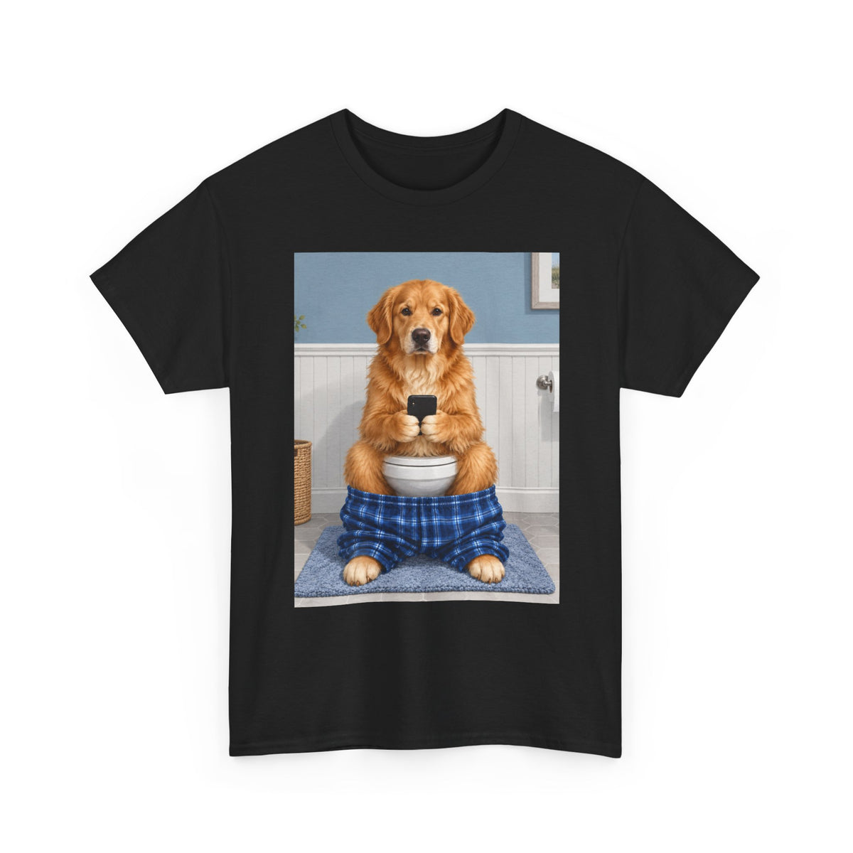 Sit & Scroll Custom Pet Tee