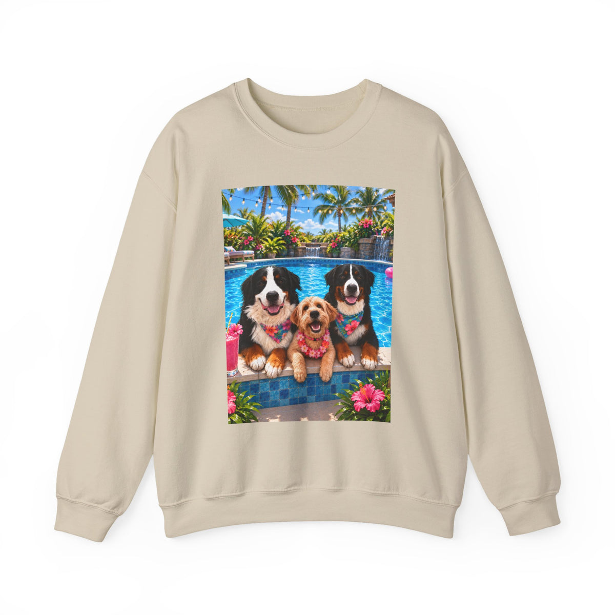 Pool Pawty Custom Pet Crewneck
