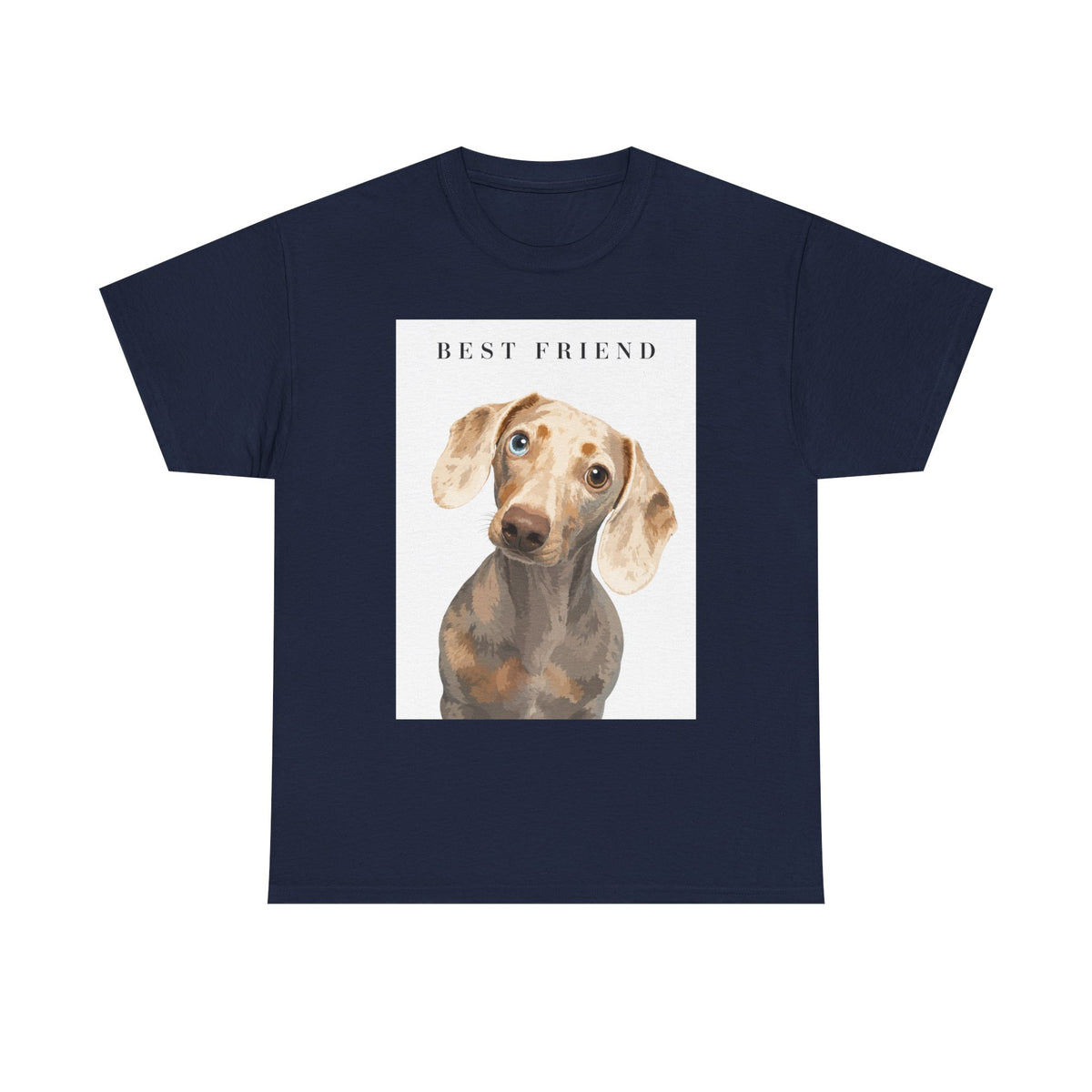 Modern Portrait Custom Pet Tee