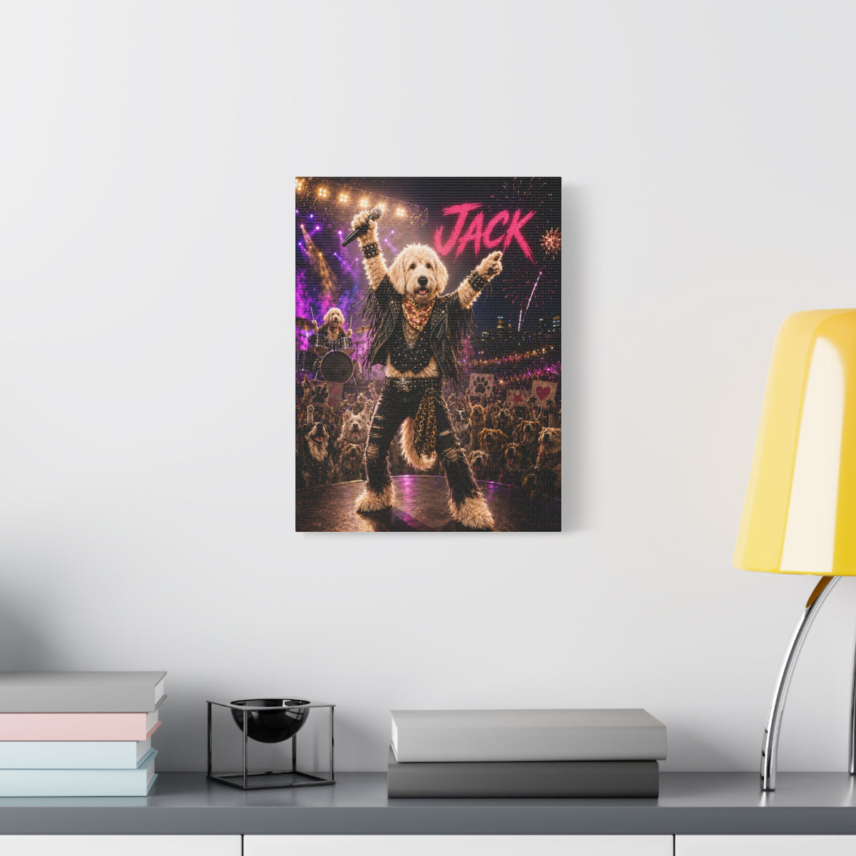 Rockstar Custom Pet Canvas