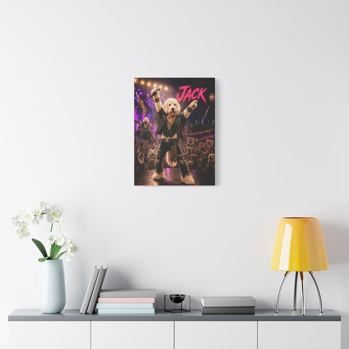Rockstar Custom Pet Canvas