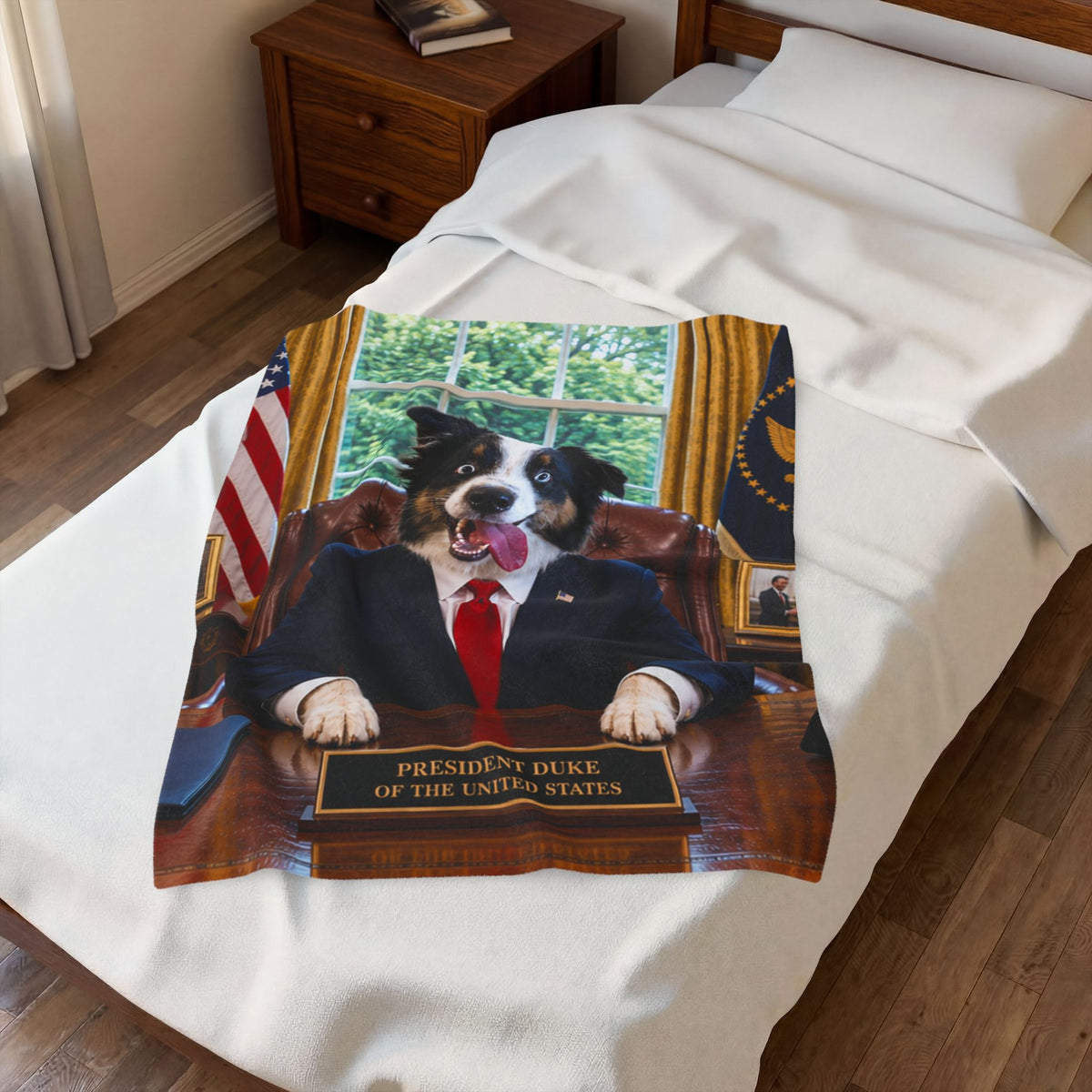 President Custom Pet Blanket