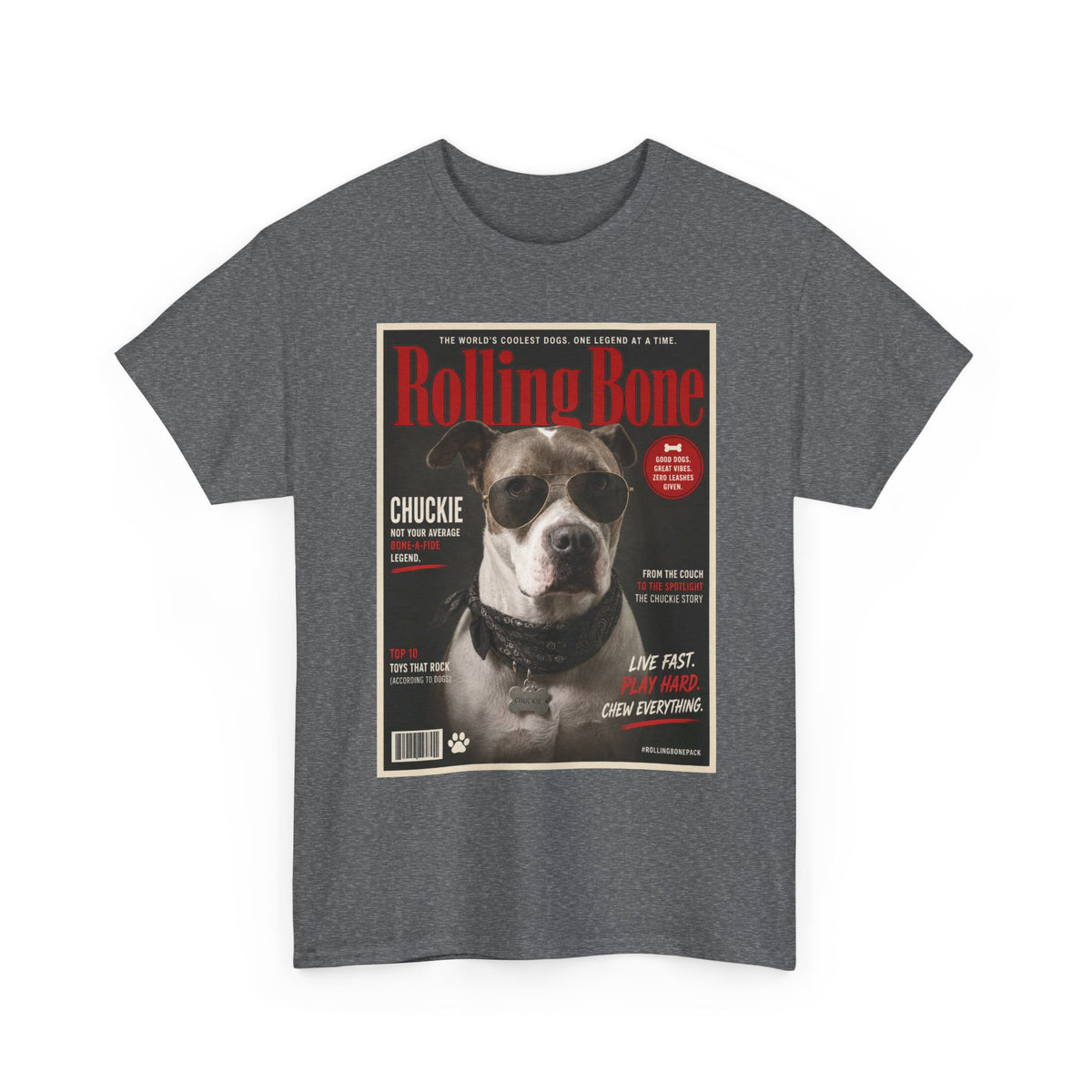Rolling Bone Magazine Custom Pet Tee