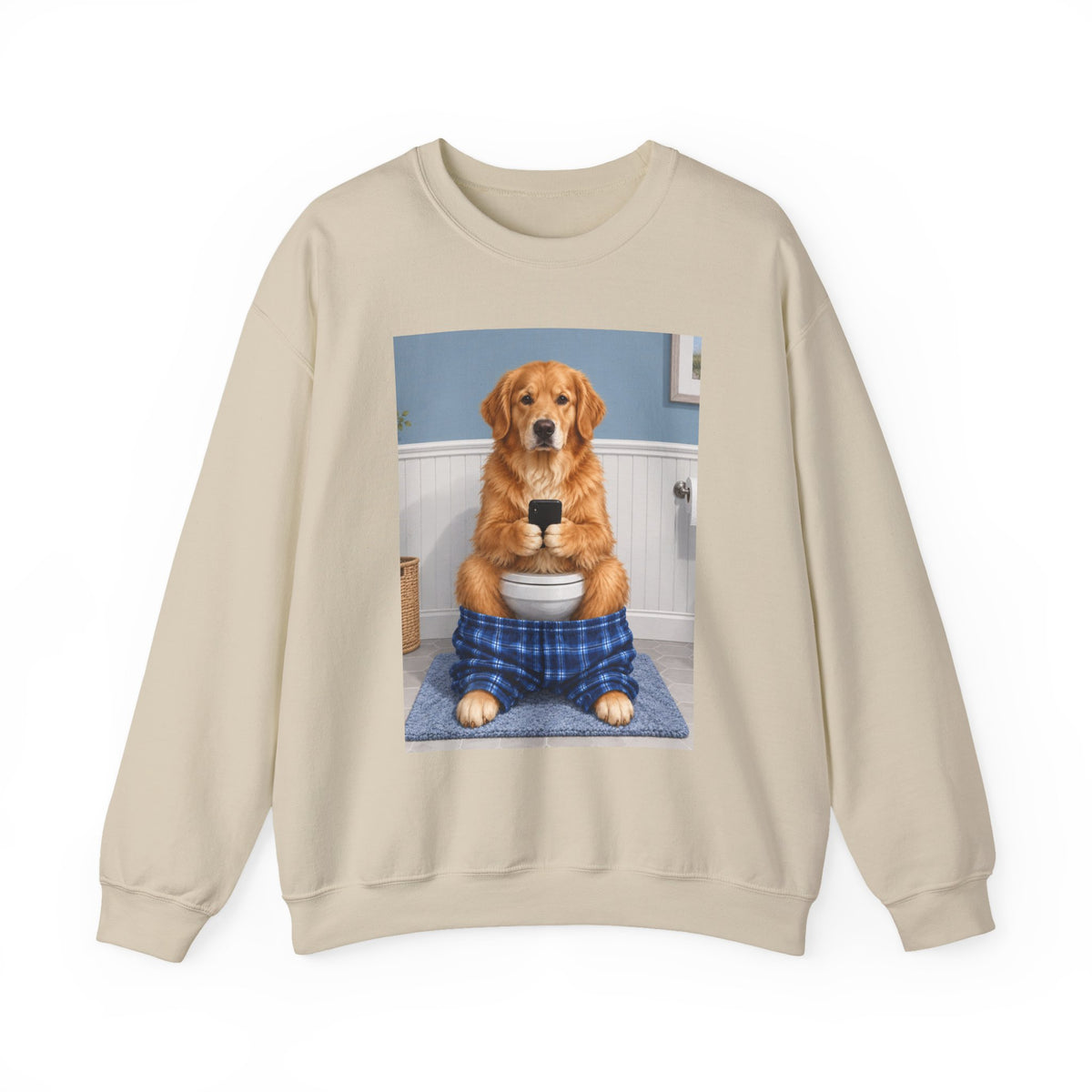 Sit & Scroll Custom Pet Crewneck
