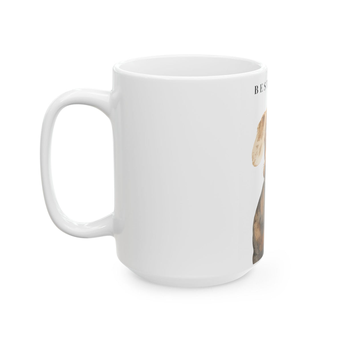 Modern Portrait Custom Pet Mug
