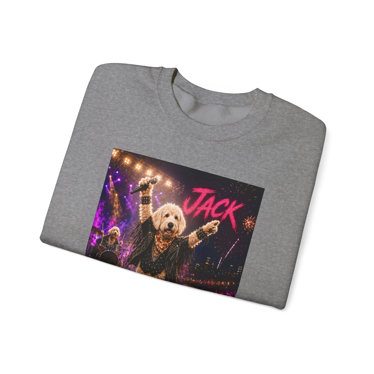 Rockstar Custom Pet Crewneck