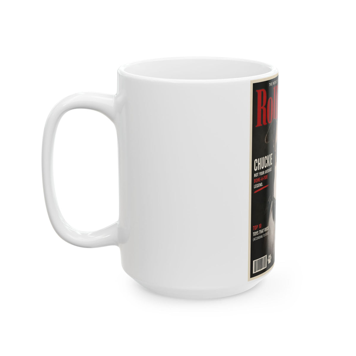 Rolling Bone Magazine Custom Pet Mug