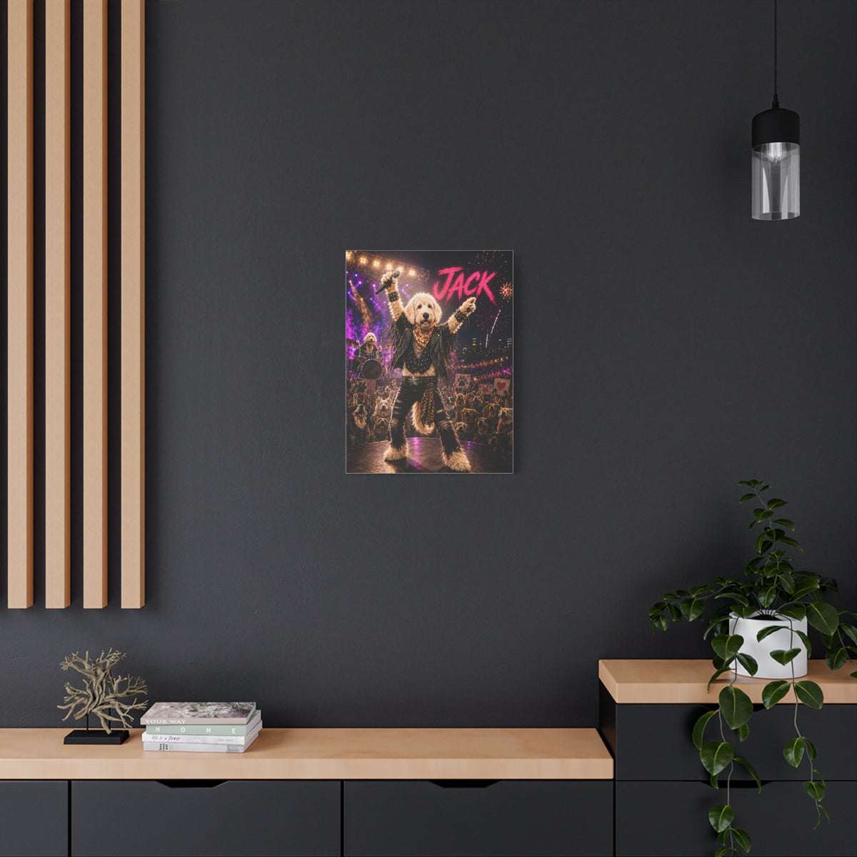 Rockstar Custom Pet Canvas