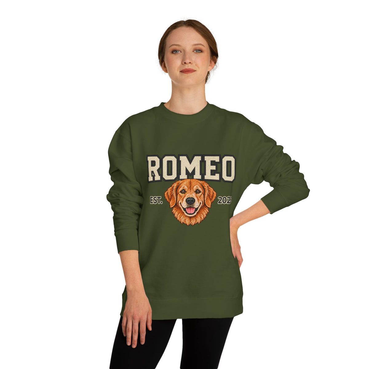 Varsity Custom Pet Crewneck