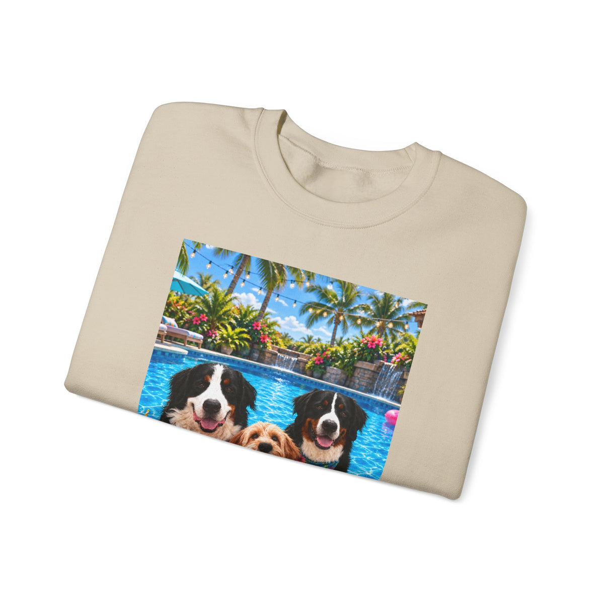 Pool Pawty Custom Pet Crewneck