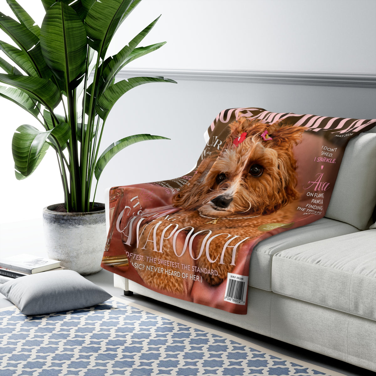 Dogmopolitan Custom Pet Sherpa Blanket