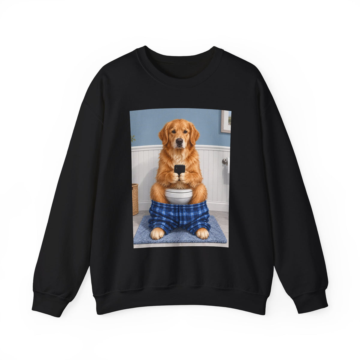 Sit & Scroll Custom Pet Crewneck