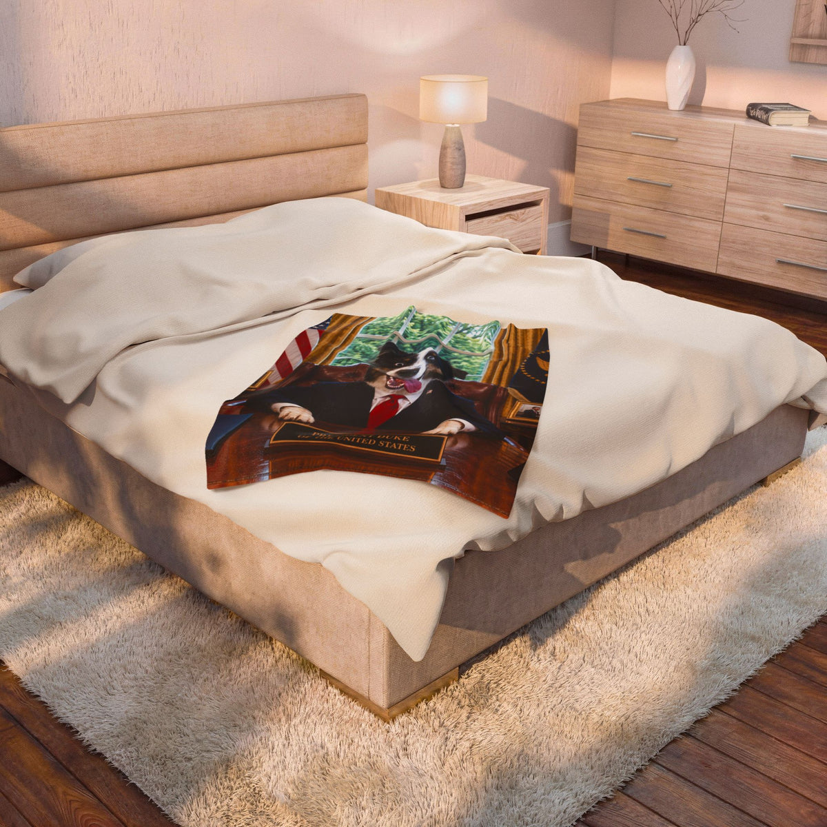 President Custom Pet Blanket