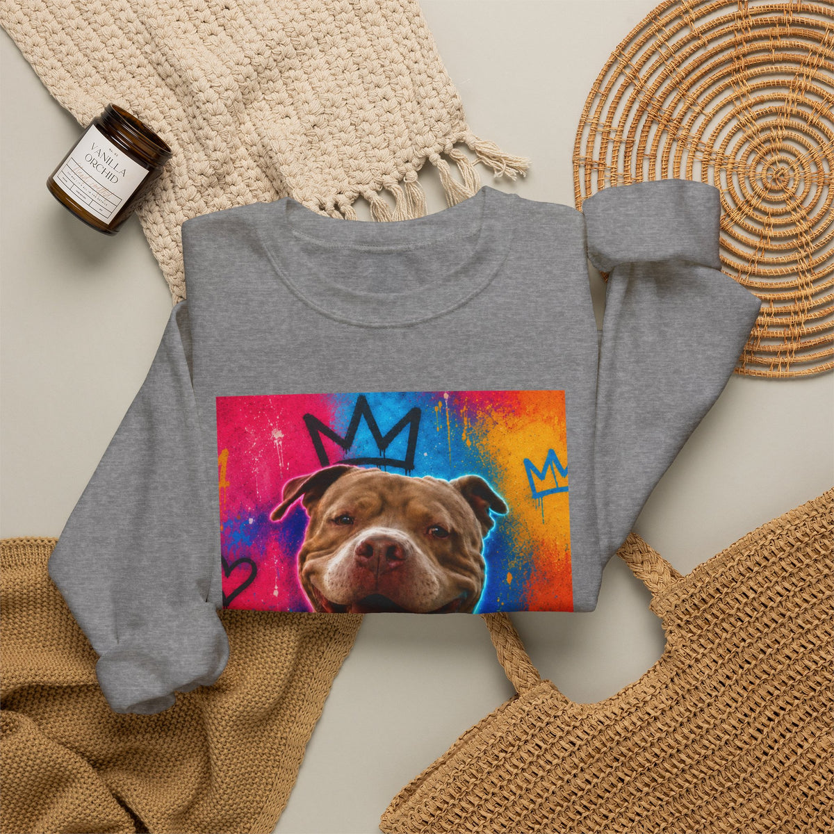 Street Art Custom Pet Crewneck