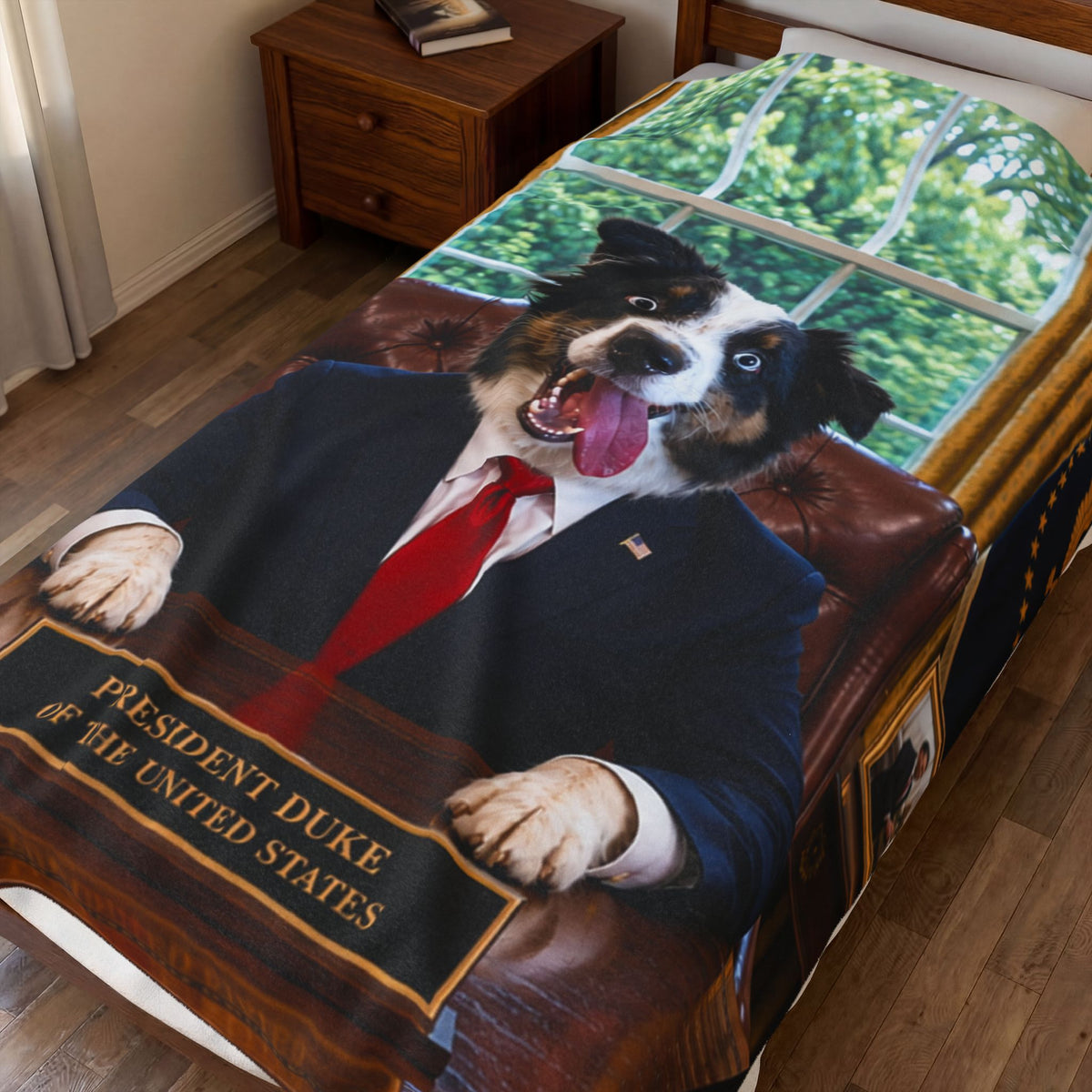 President Custom Pet Blanket