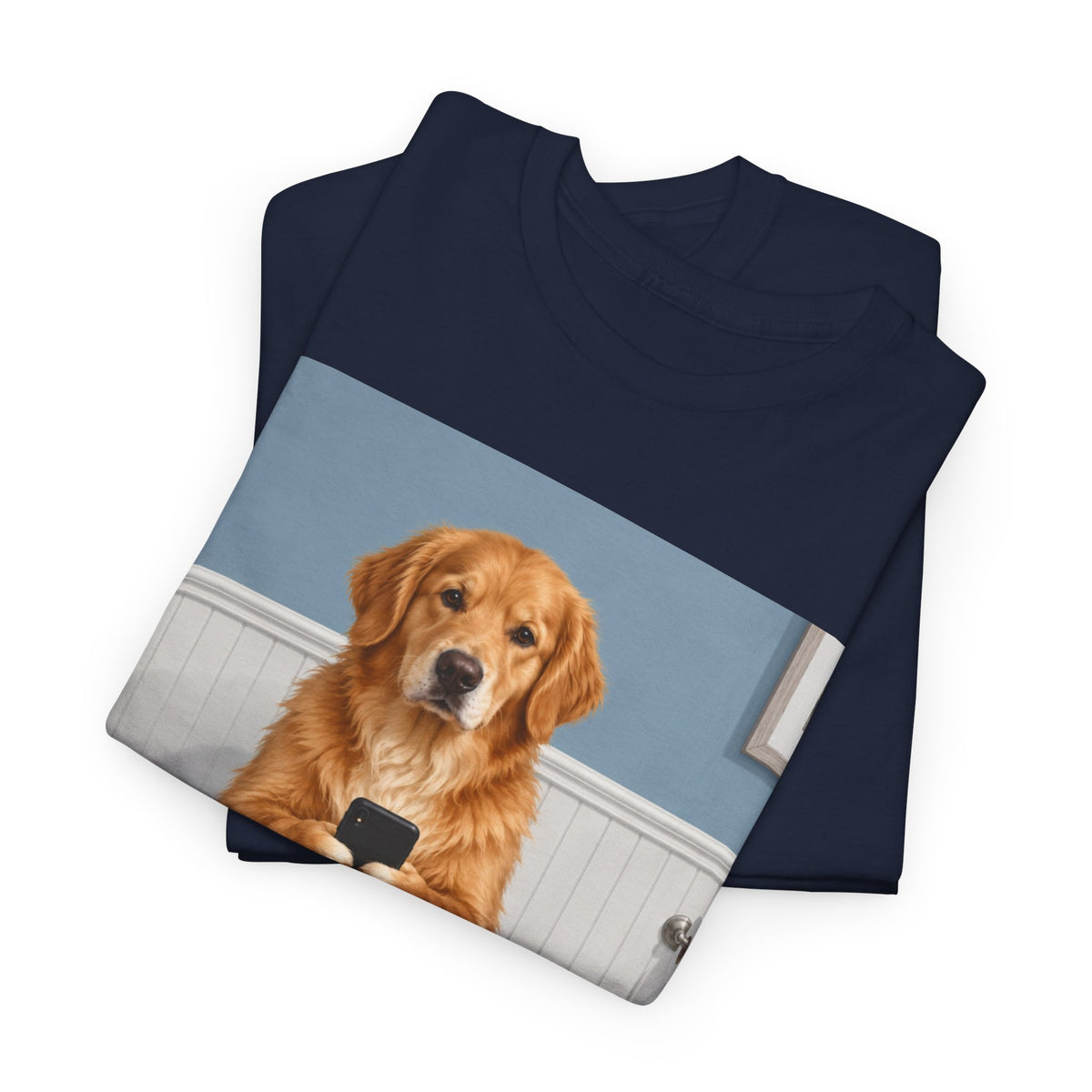 Sit & Scroll Custom Pet Tee