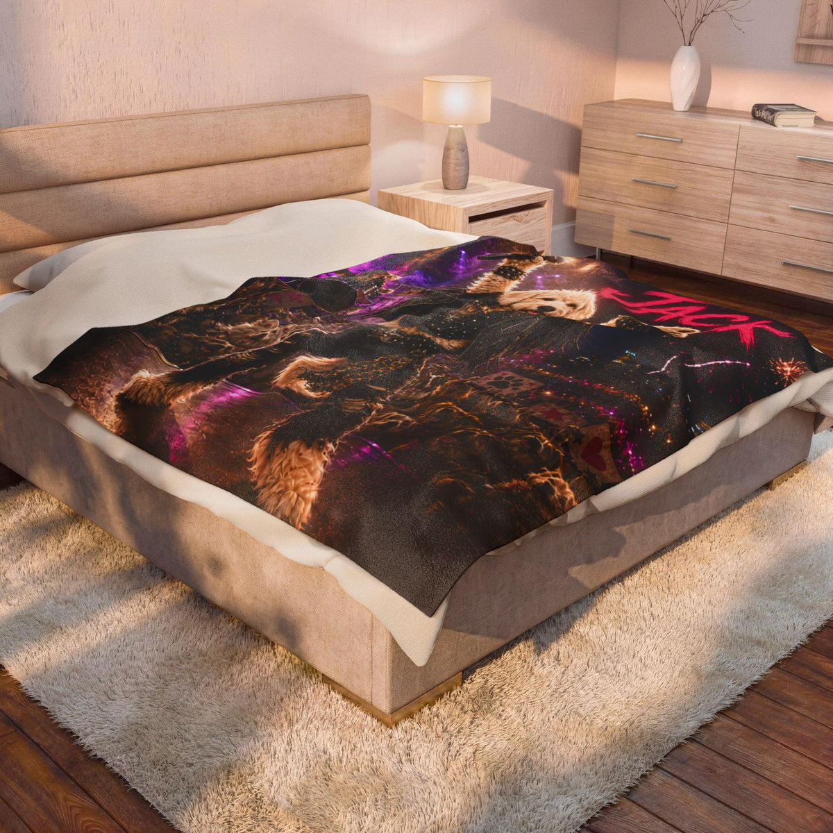 Rockstar Custom Pet Blanket