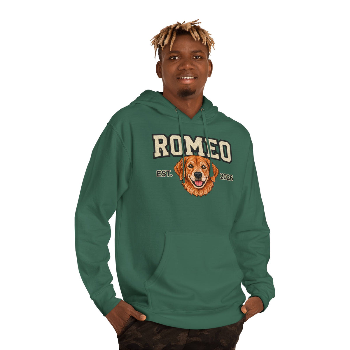 Varsity Custom Pet Hoodie