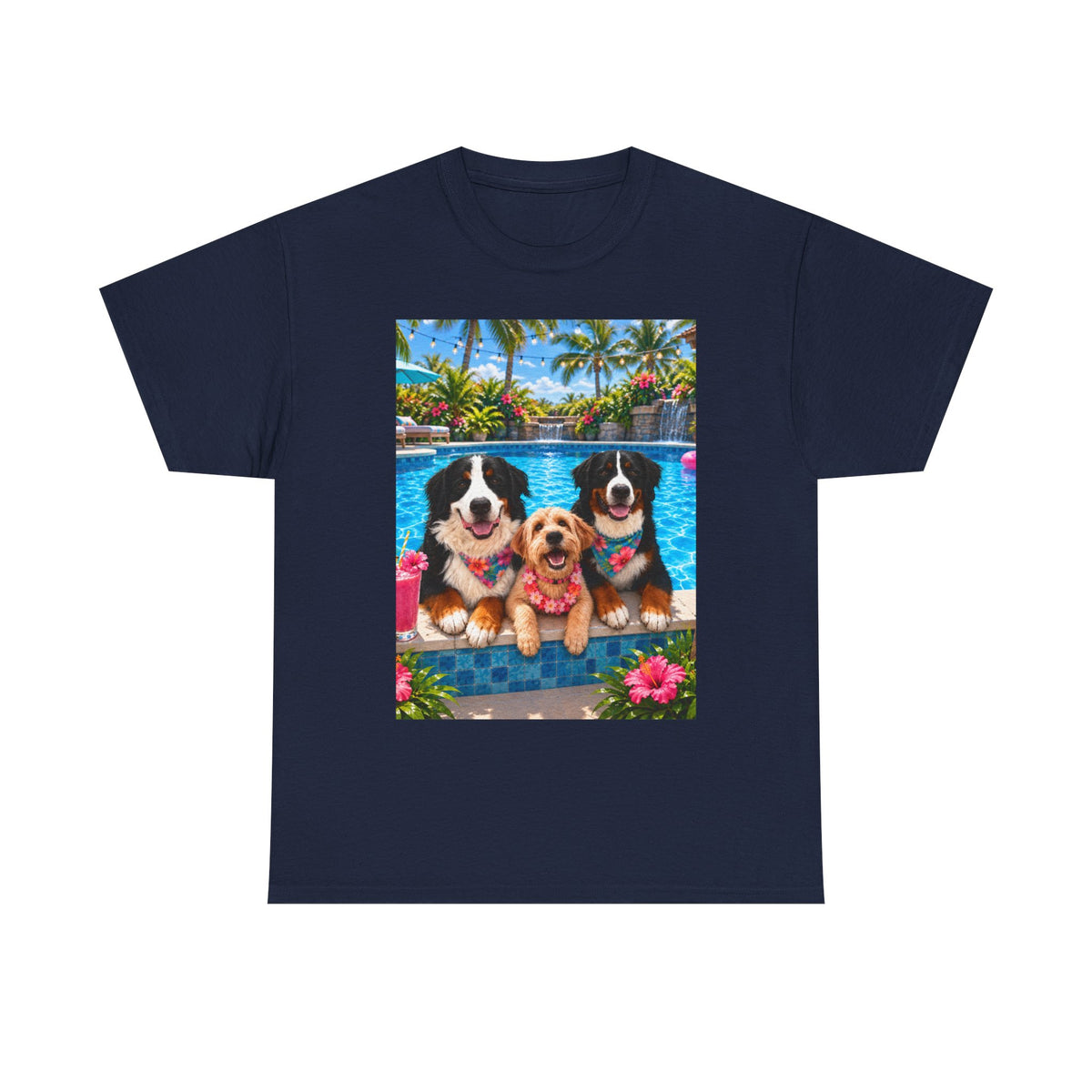 Pool Pawty Custom Pet Tee