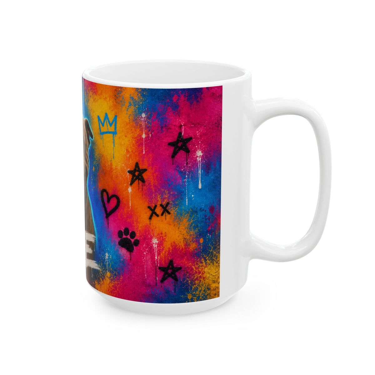 Street Art Custom Pet Mug