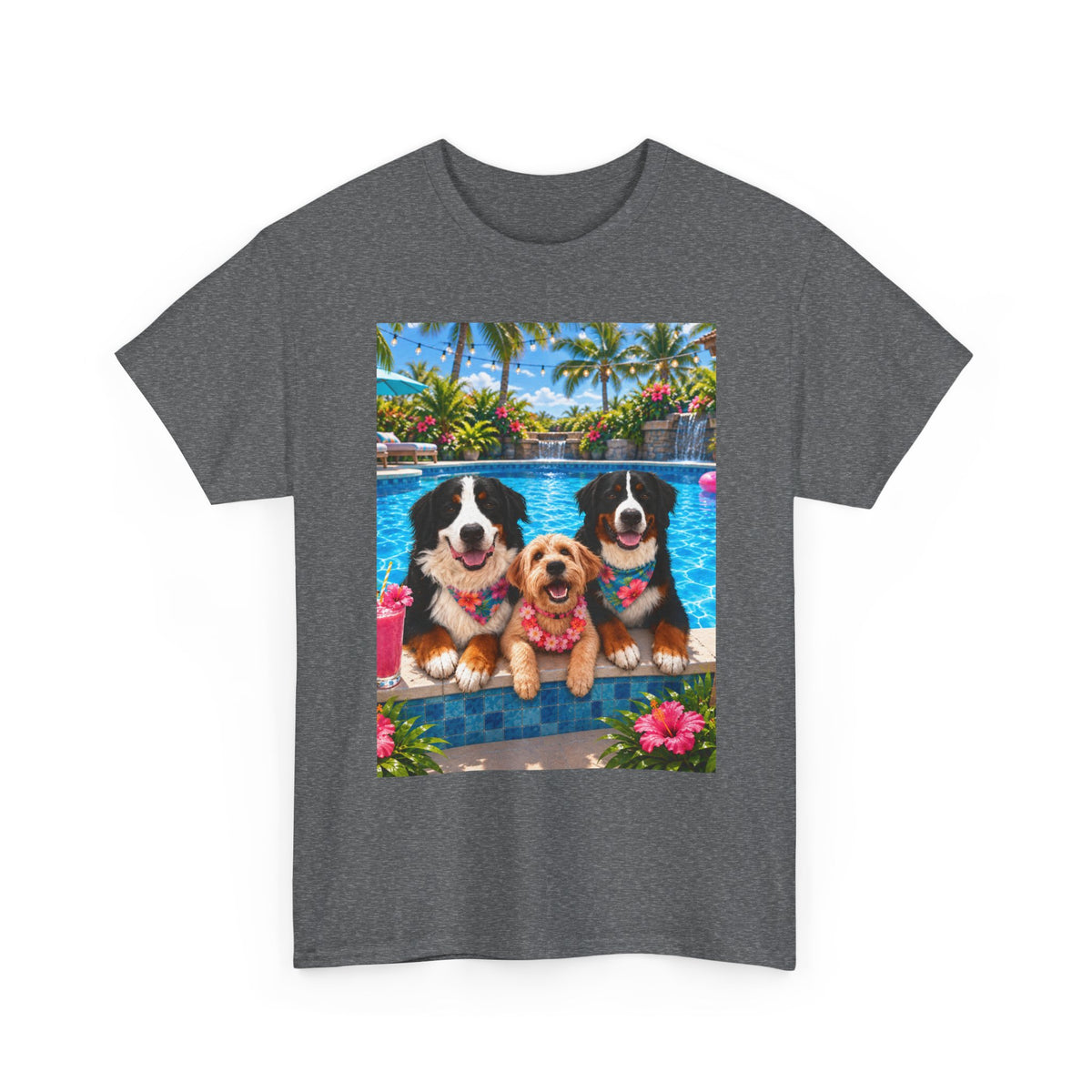 Pool Pawty Custom Pet Tee