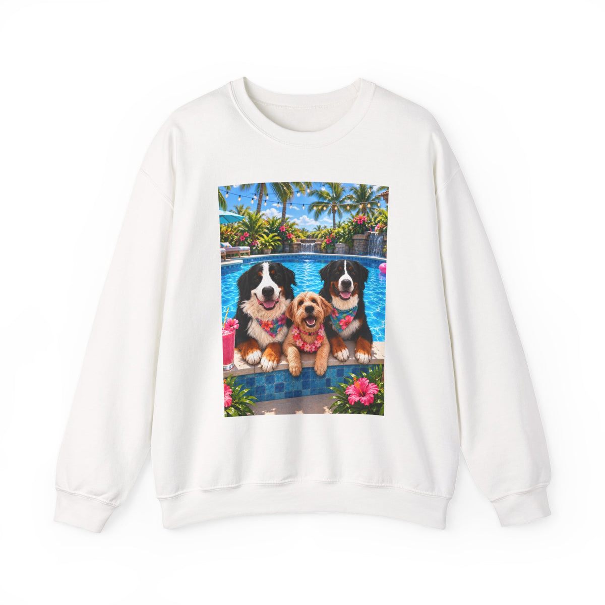 Pool Pawty Custom Pet Crewneck