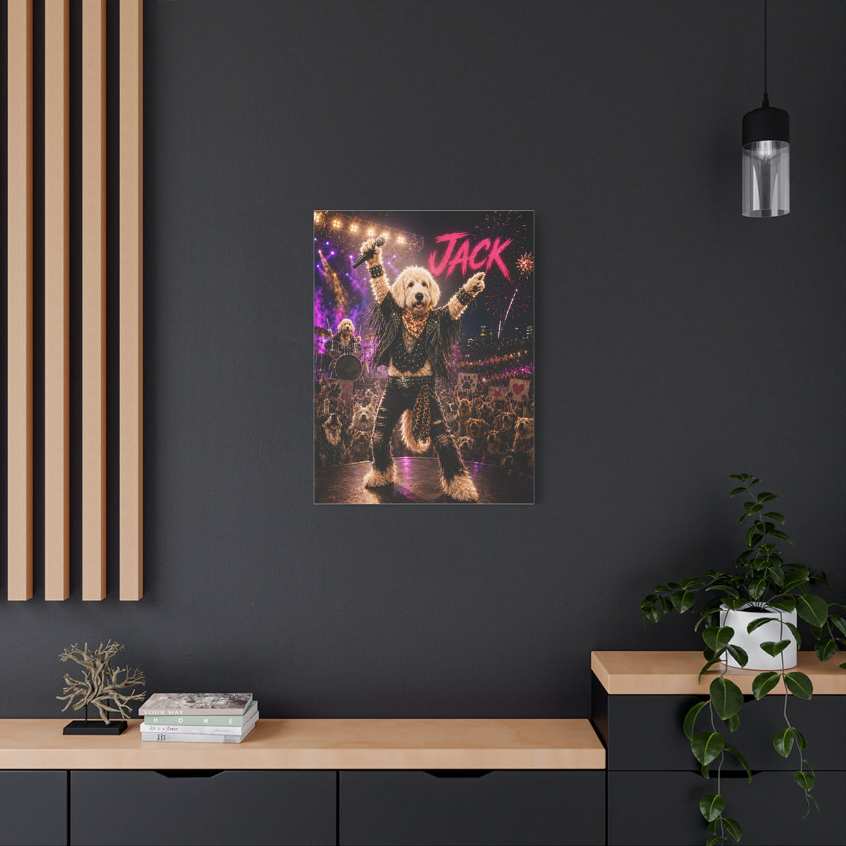 Rockstar Custom Pet Canvas