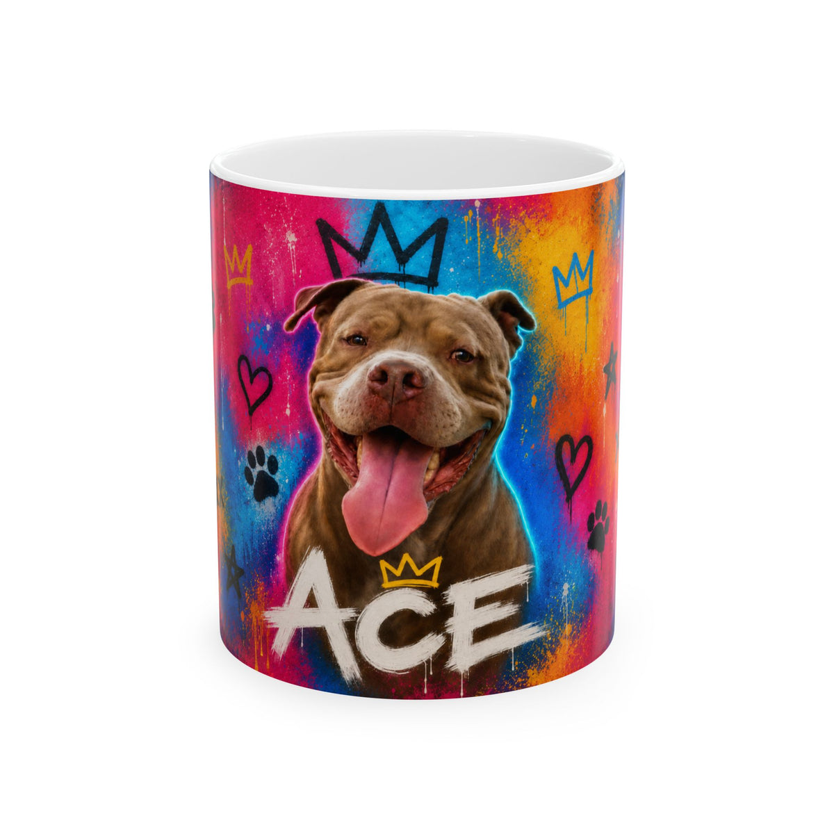 Street Art Custom Pet Mug