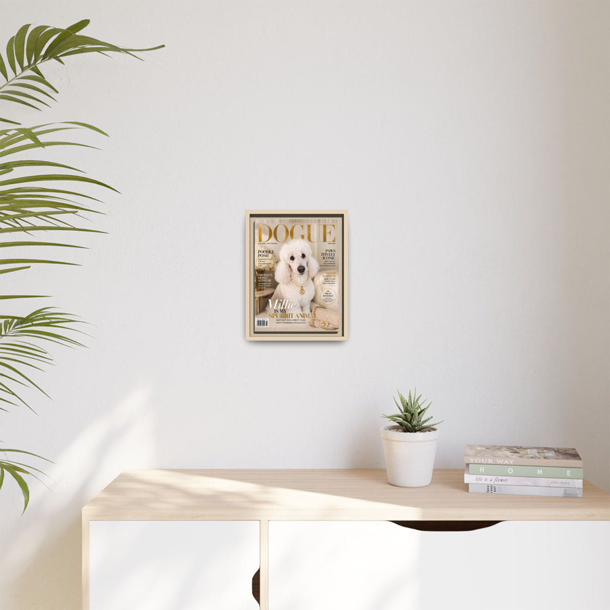 Dogue Custom Pet Framed Canvas