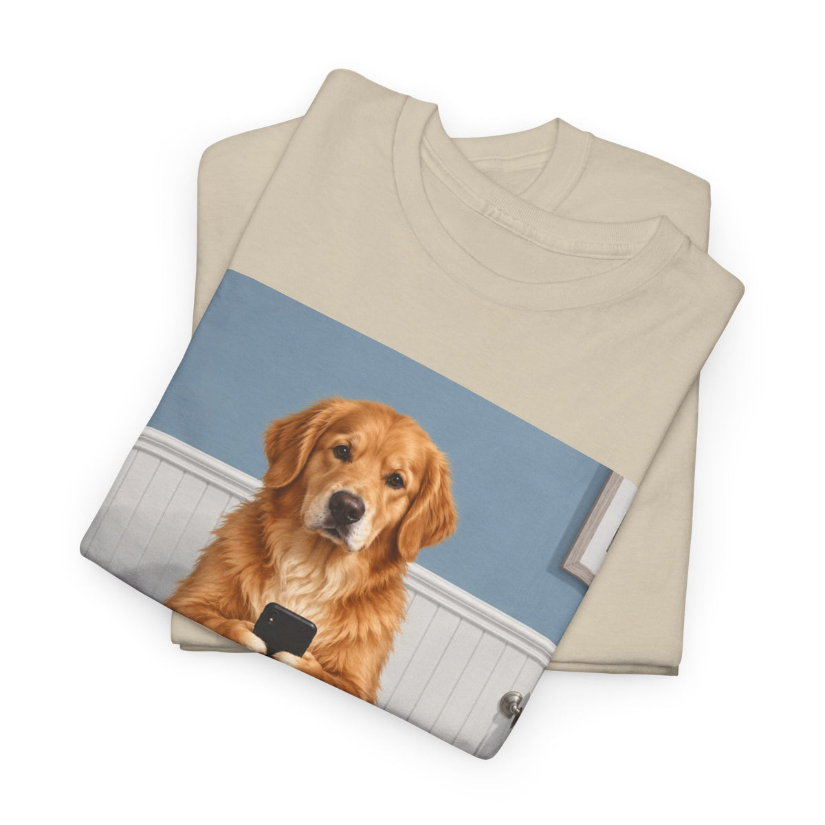Sit & Scroll Custom Pet Tee