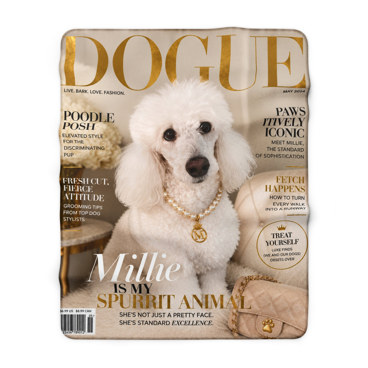 Dogue Custom Pet Sherpa Blanket