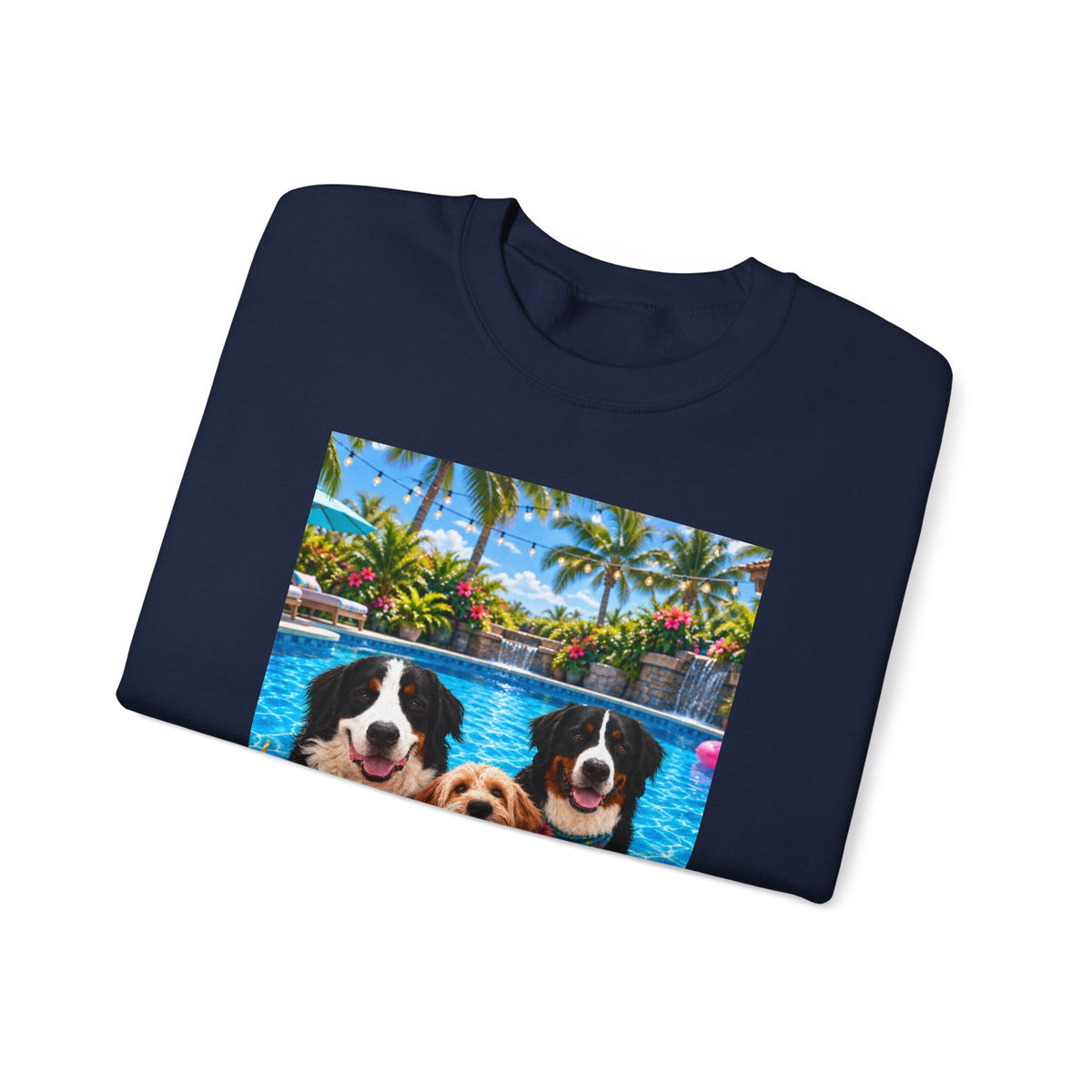 Pool Pawty Custom Pet Crewneck