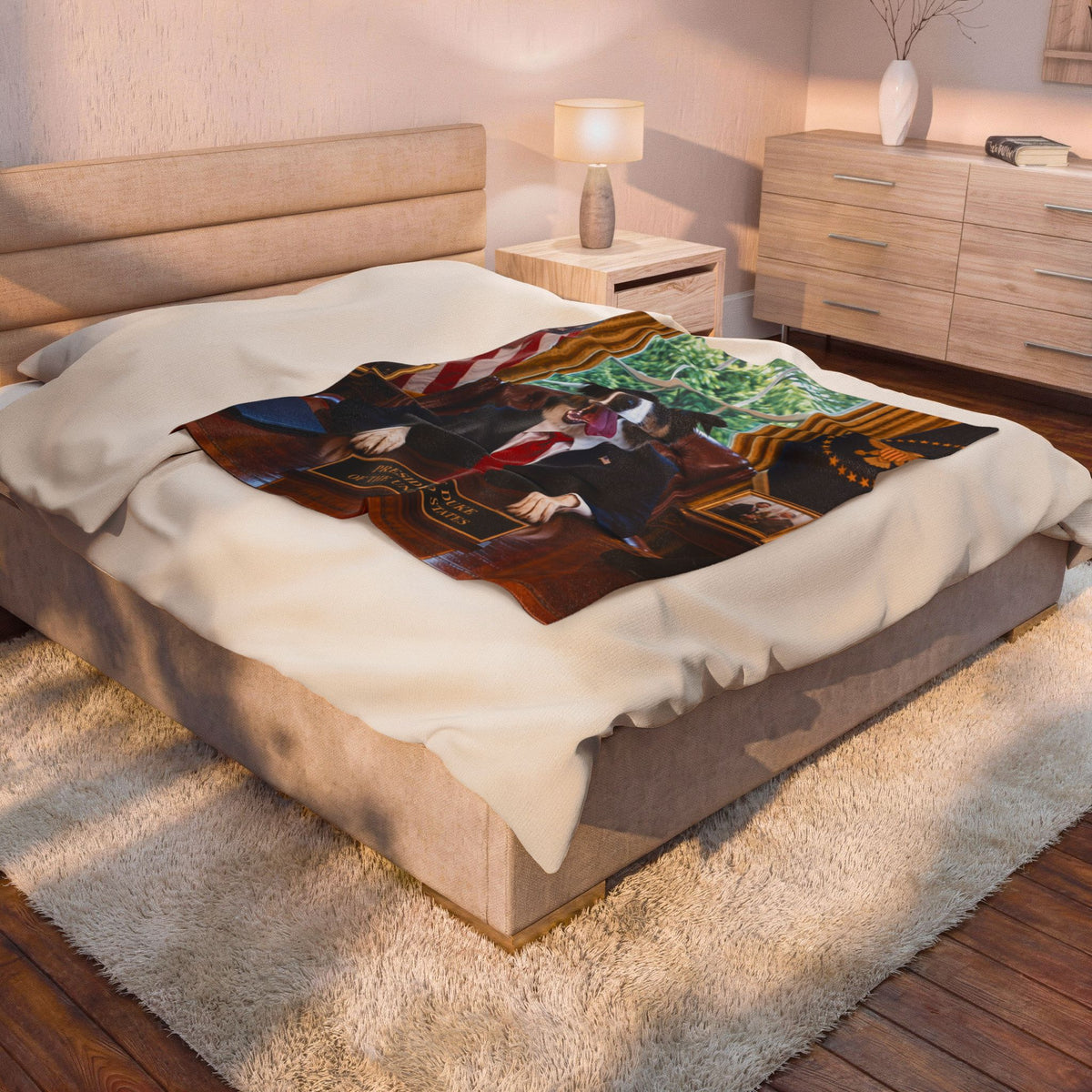 President Custom Pet Blanket