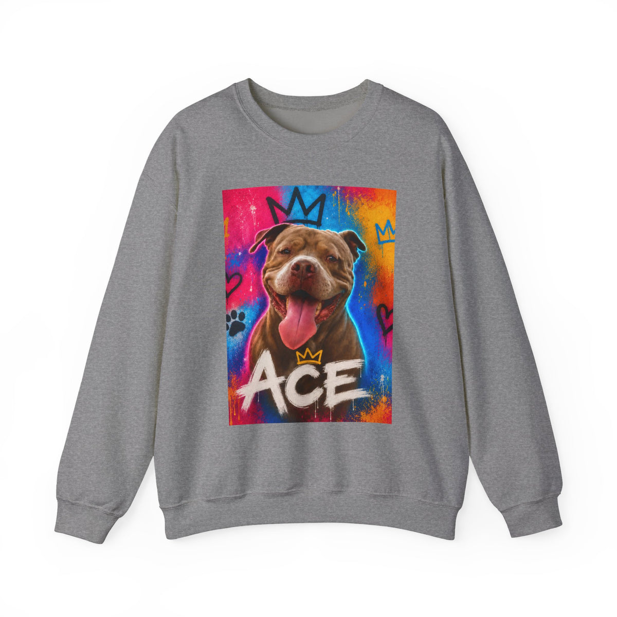 Street Art Custom Pet Crewneck