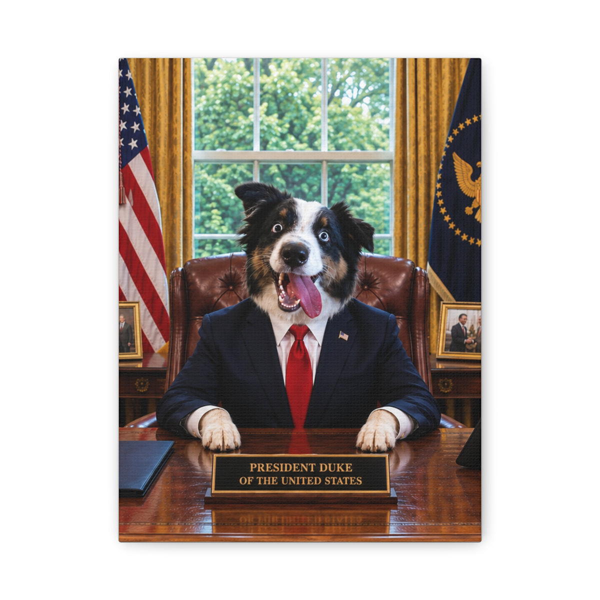 President Custom Pet Canvas