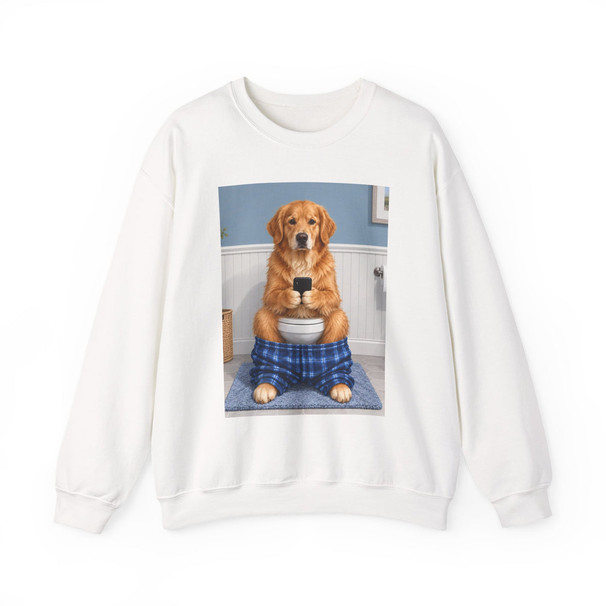 Sit & Scroll Custom Pet Crewneck