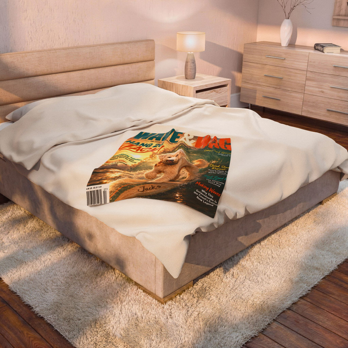 Wave & Wag Custom Pet Blanket