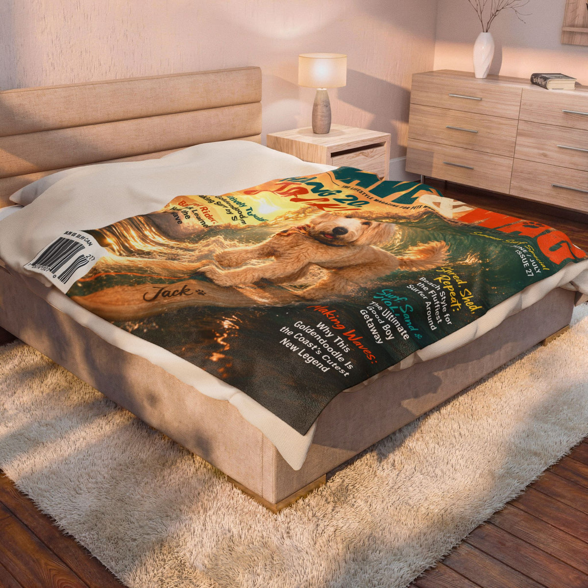 Wave & Wag Custom Pet Blanket