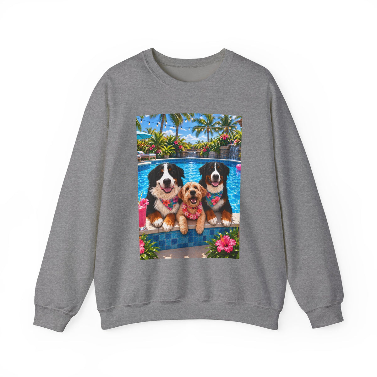 Pool Pawty Custom Pet Crewneck