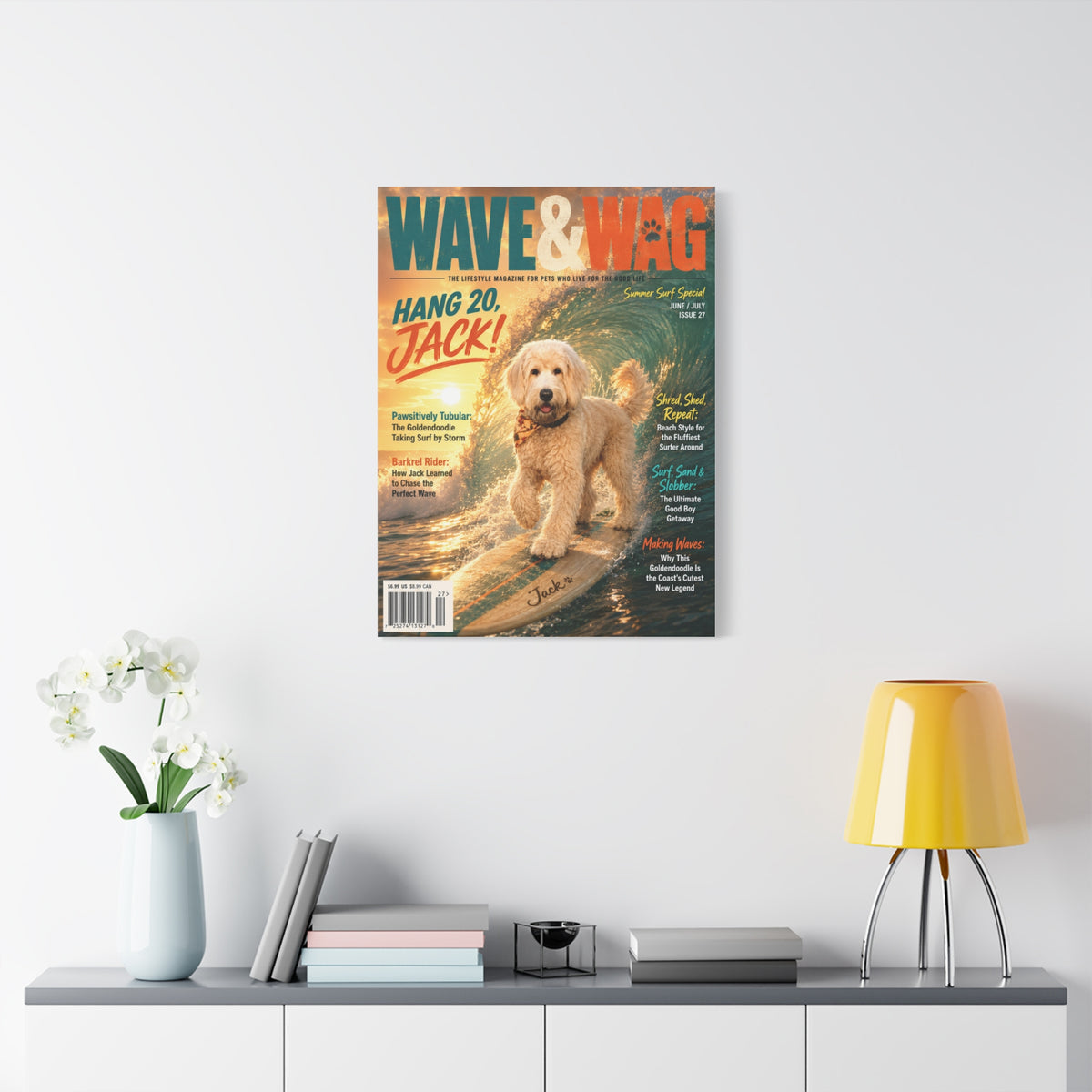 Wave & Wag Custom Pet Canvas