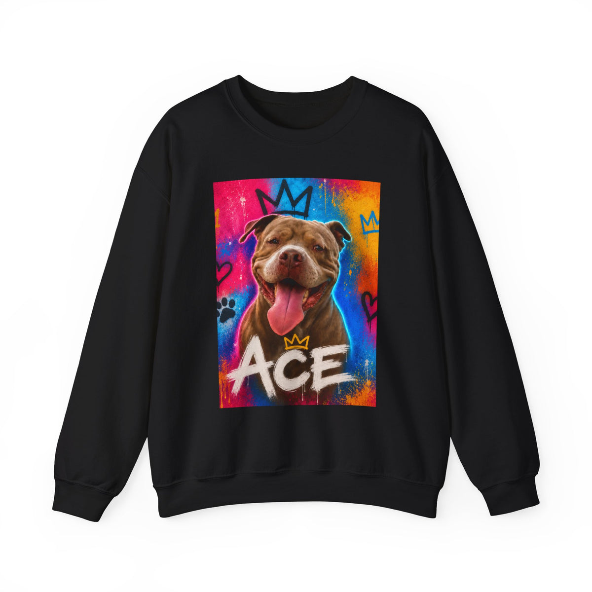 Street Art Custom Pet Crewneck