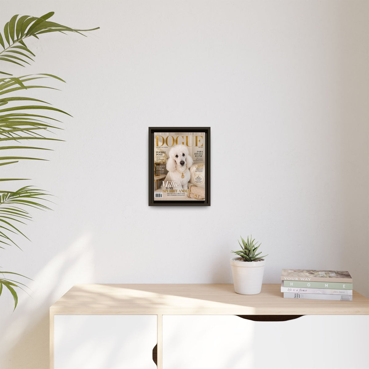 Dogue Custom Pet Framed Canvas