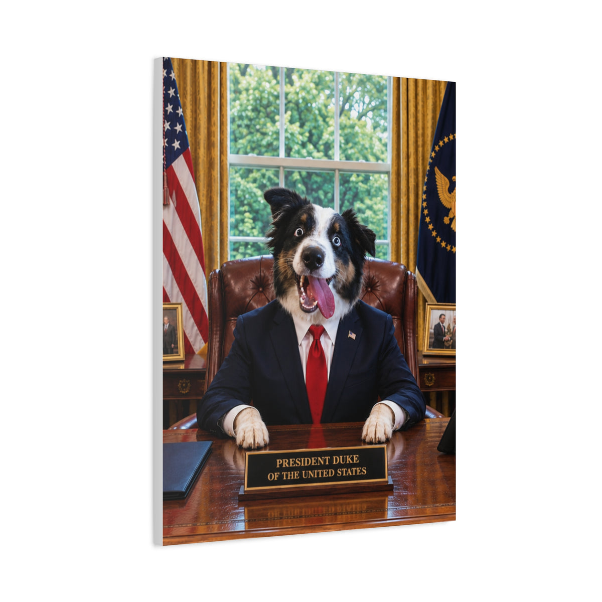 President Custom Pet Canvas