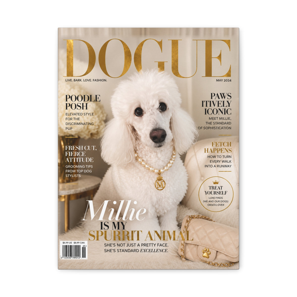 Dogue Custom Pet Canvas