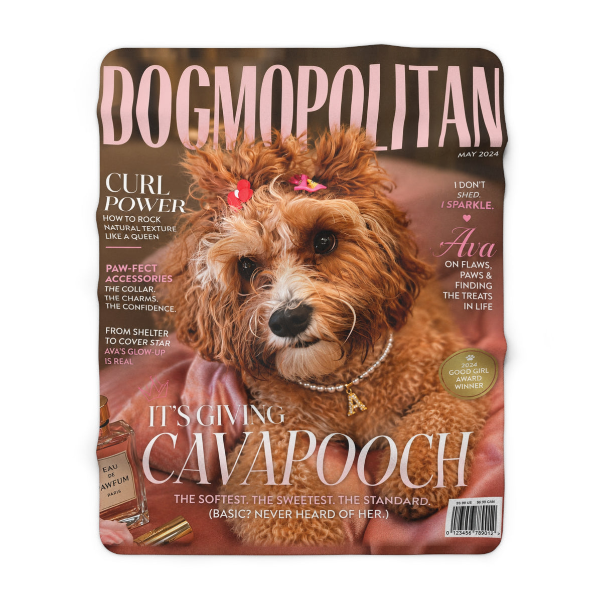 Dogmopolitan Custom Pet Sherpa Blanket