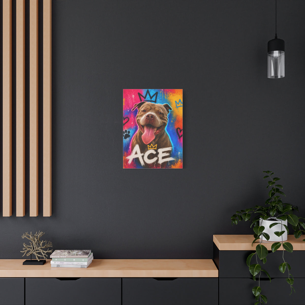 Street Art Custom Pet Canvas